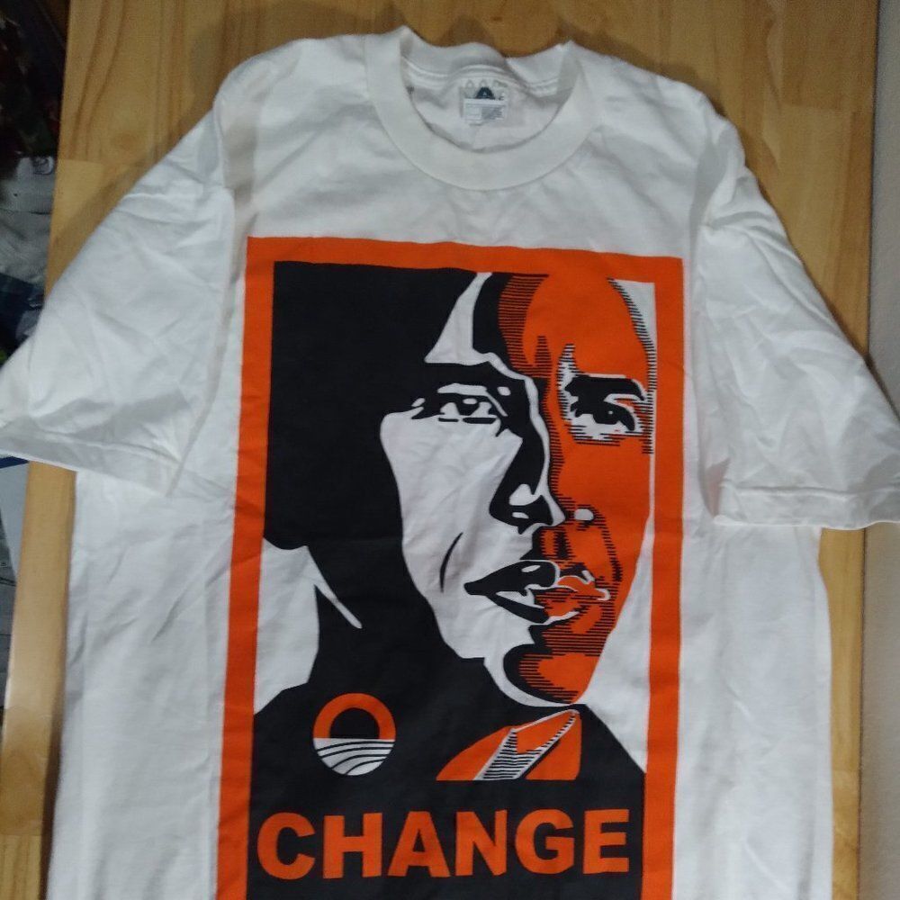 Deadstock Obama Change Generation O Graphic T-Shirt